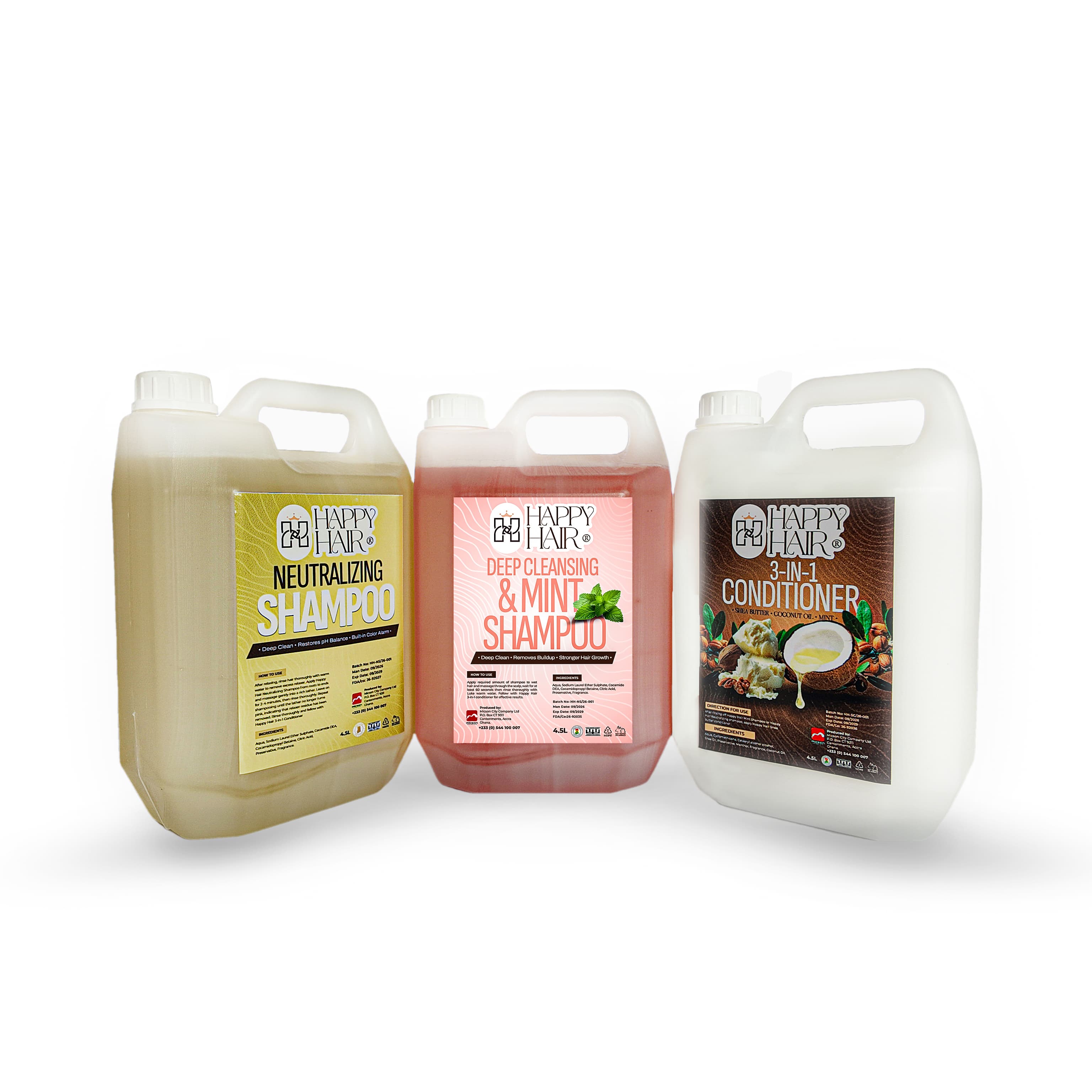 Happy Hair Product Range